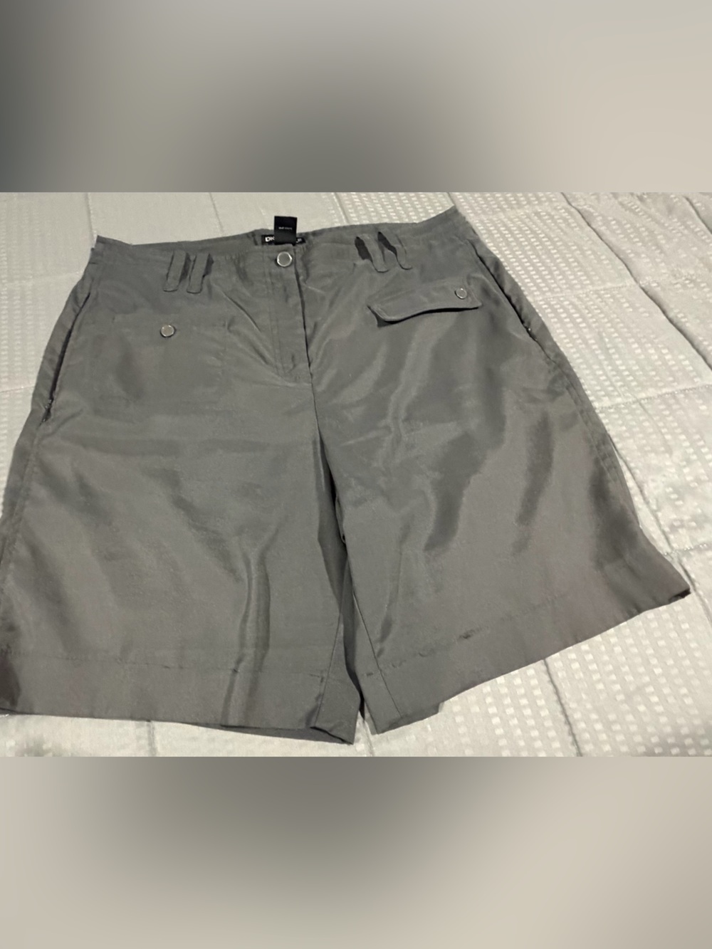 Women’s Black DKNY golf shorts